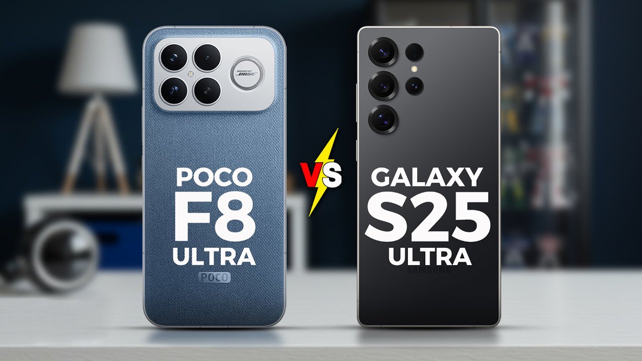 POCO F8 ULTRA против SAMSUNG GALAXY S25 ULTRA