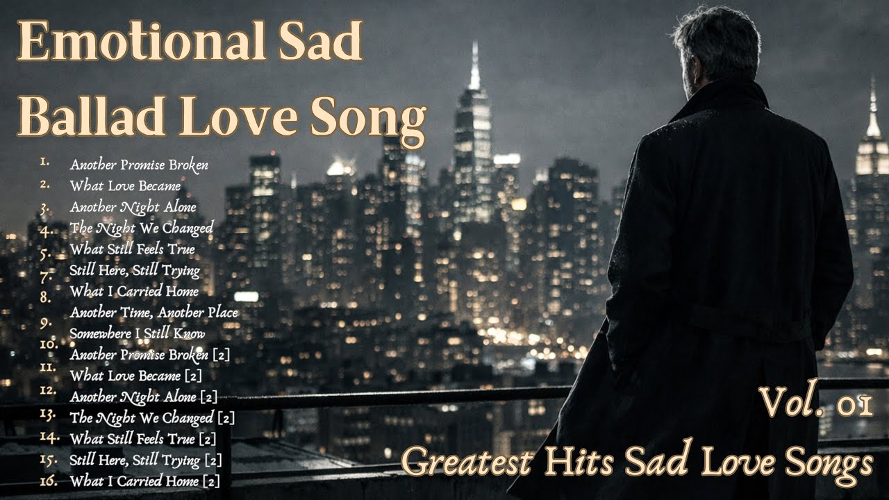 Playlist: Another Promise Broken – 80s & 90s Emotional Sad Ballad Love Song Vol. 01