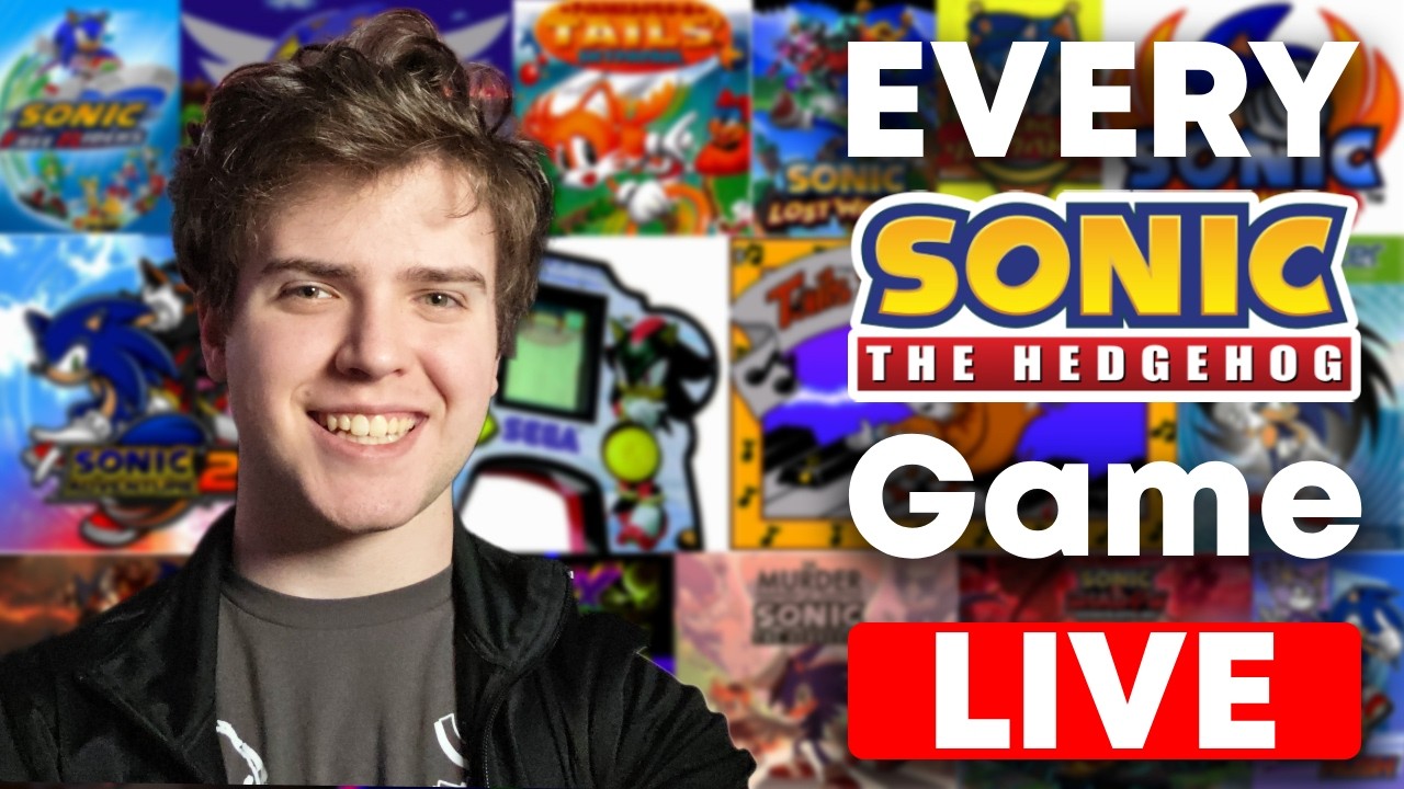 Sonic 1, but Every Death = 5 Push-ups! | Playing through EVERY Sonic Game!