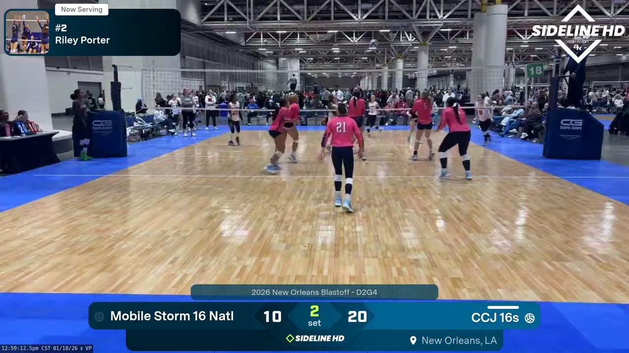 CCJ 16s vs. Mobile Storm 16 Natl (2026.01.18)