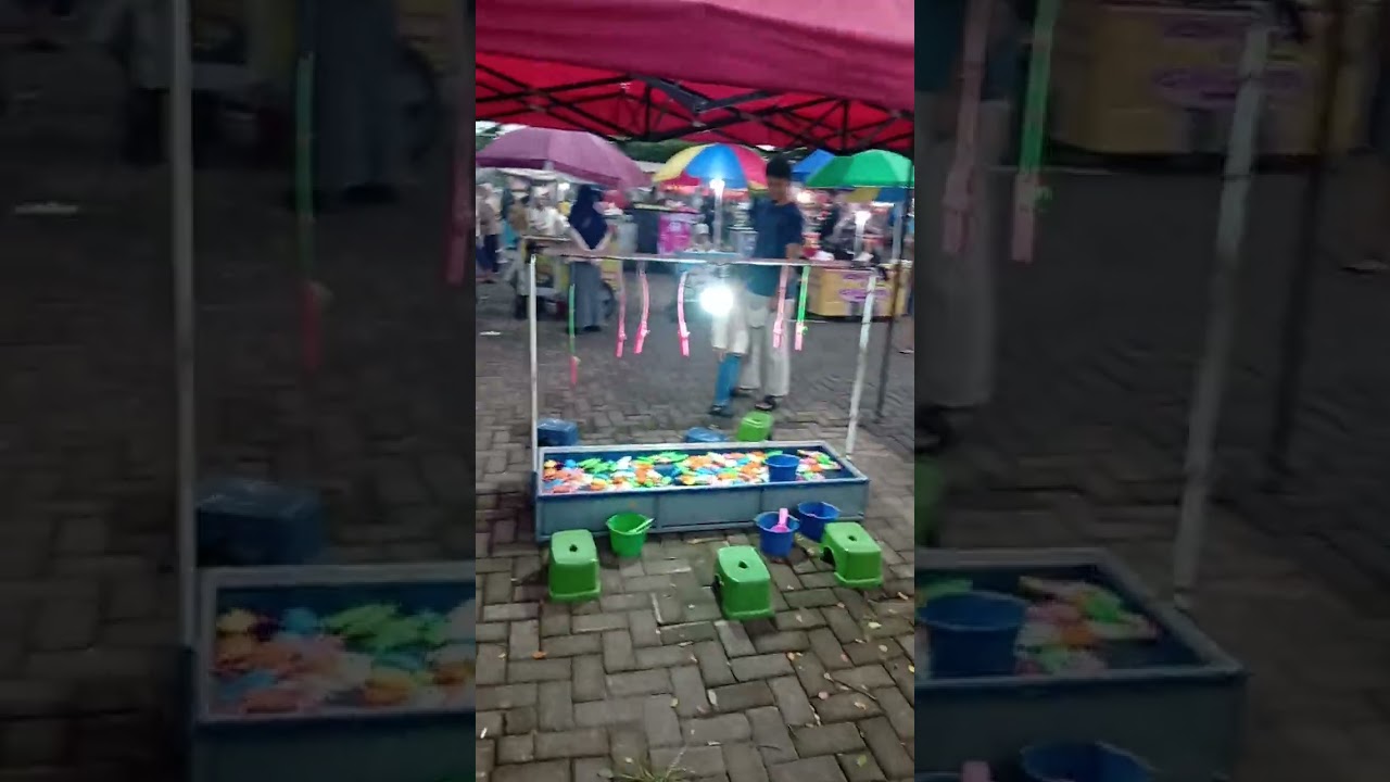 Jajanan takjil puasa ketiga lapangan pringgondani Wonogiri
