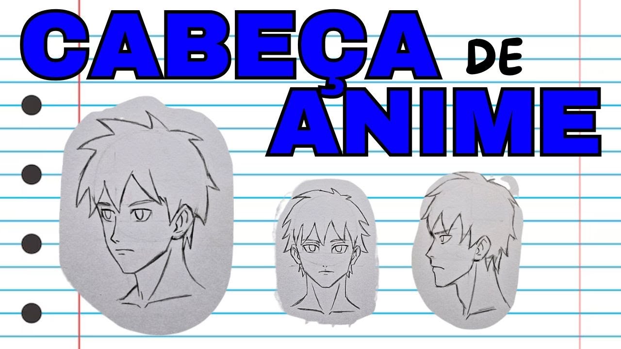 Como Desenhar o ROSTO de ANIME Perfeito! (Passo a passo)