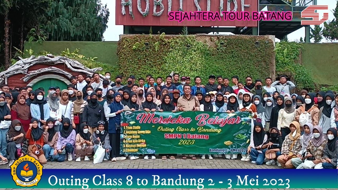 OUTING CLASS 8 2023 - SMP NEGERI 1 BATANG goes to Bandung