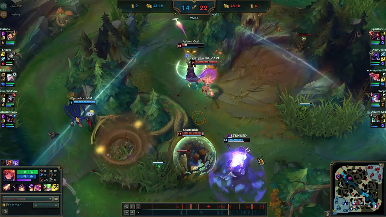 Climb rank with ZOE mid lane [League of Legends]