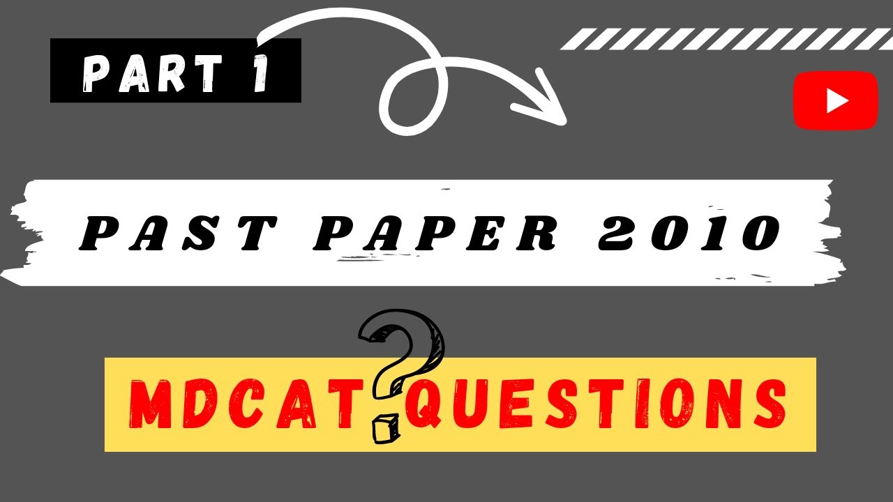 mdcat past paper| mcat past paper| biology |nts past paper 2010 |part 1 | MDCAT TEST #mdcatpastpaper