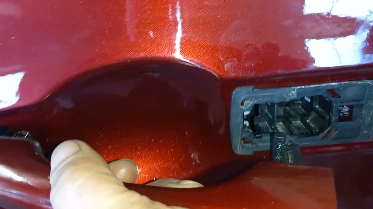 How to Reinstall a Door Handle  Once Removed on a Chrysler Pacifica