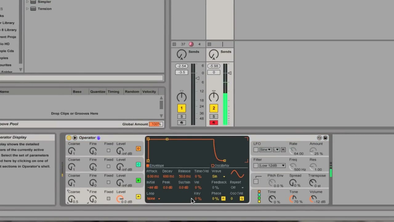 Techno and Tech House Production in Ableton Live 9 - sample module
