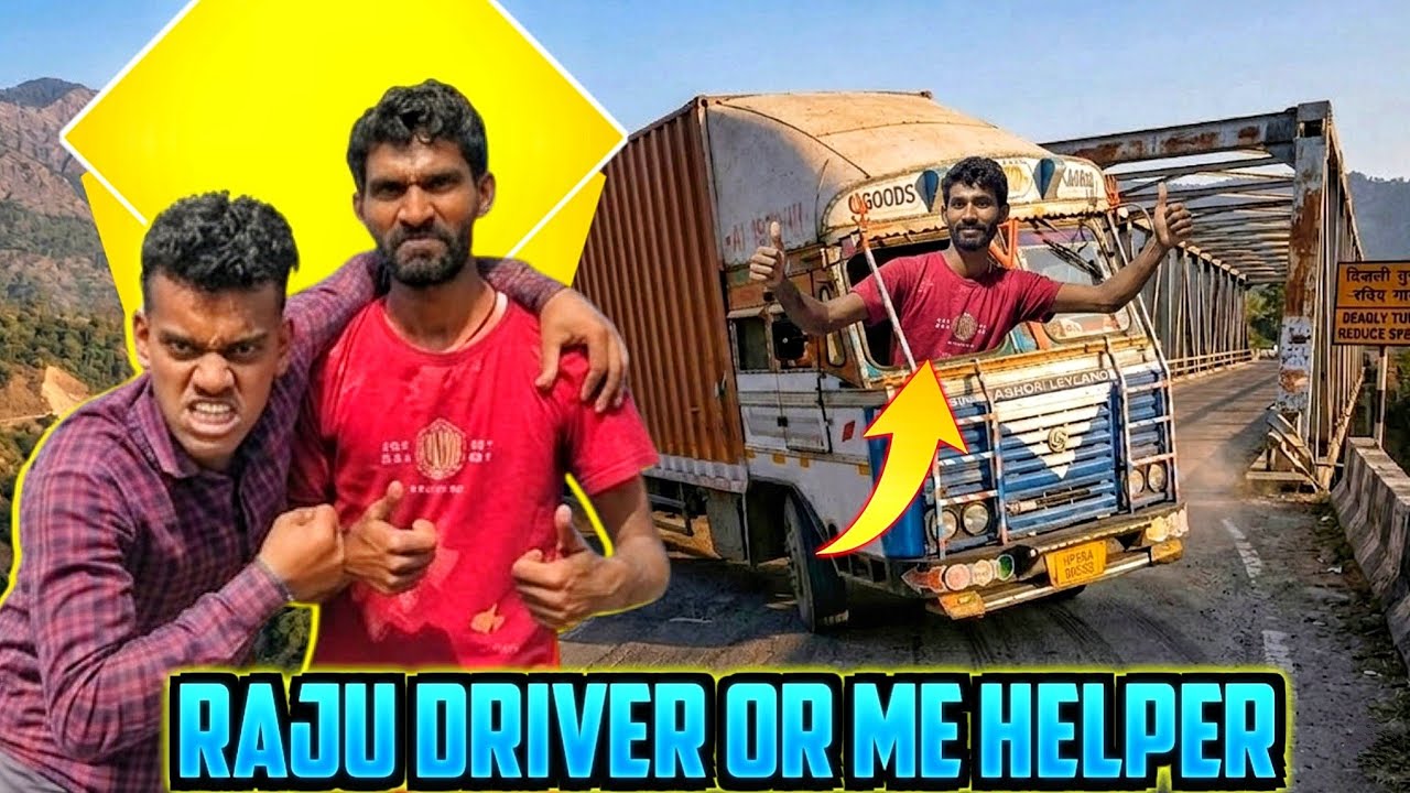 Raju Khatarnak Driver 😲 | Urgent Delivery Delhi 😱 #vlog