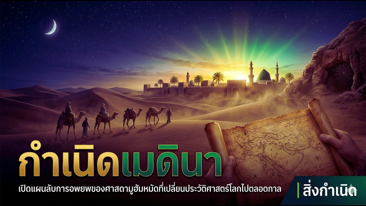 กำเนิดเมดินา : เปิดแผนลับการอพยพของศาสดามูฮัมหมัดที่เปลี่ยนประวัติศาสตร์โลกไปตลอดกาล | สิ่งกำเนิด