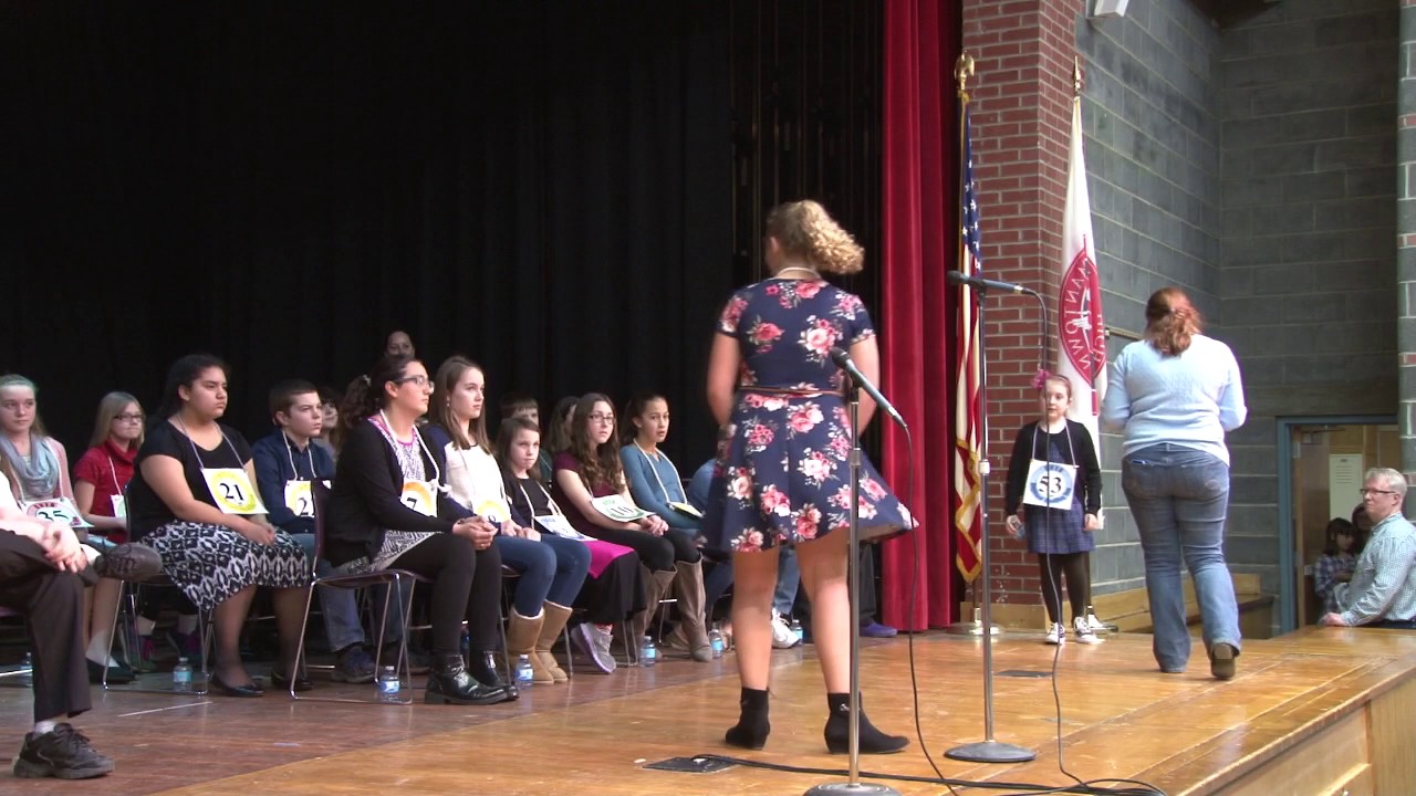CVES Regional Spelling Bee 2017