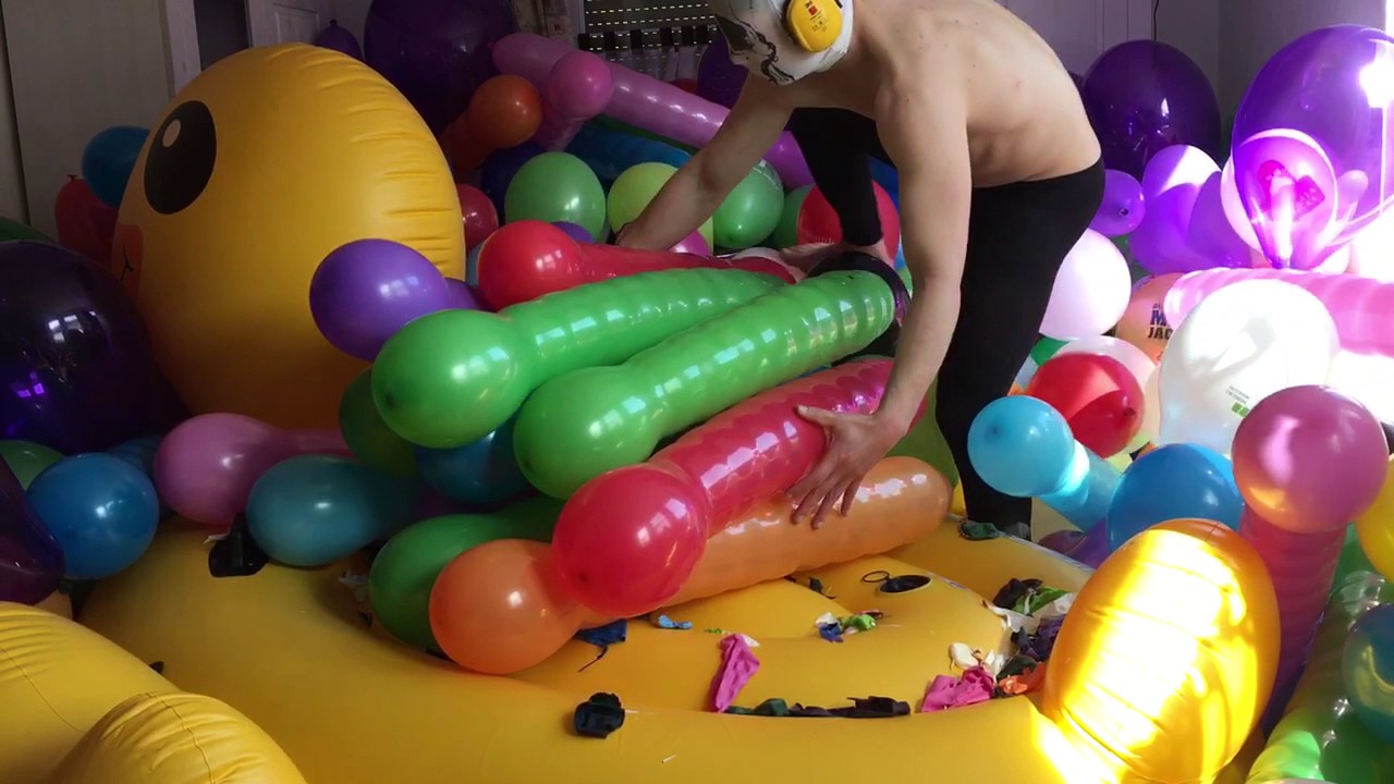 balloon popping party und dann