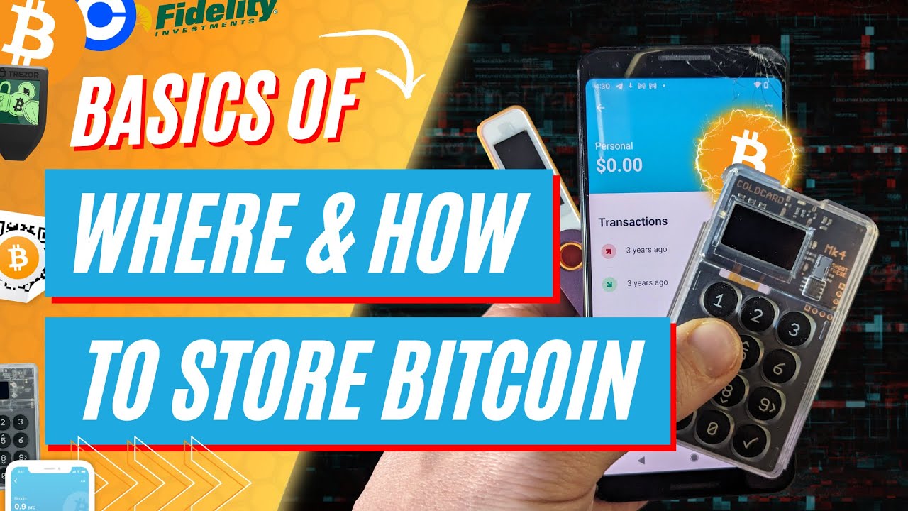 How to Store Bitcoin - From Beginner to Expert.