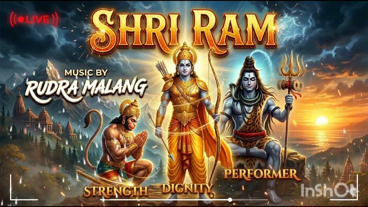 🎵 Ram SiyaRam ShivRam | Rudra Malang Bhakti Anthem 🚩