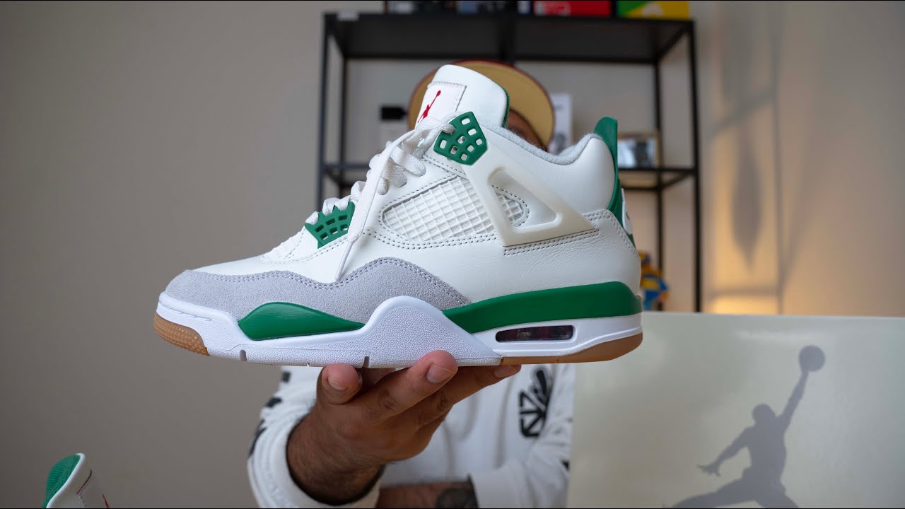 Crossovers perfectos: Jordan IV x Nike SB "Pine Green"