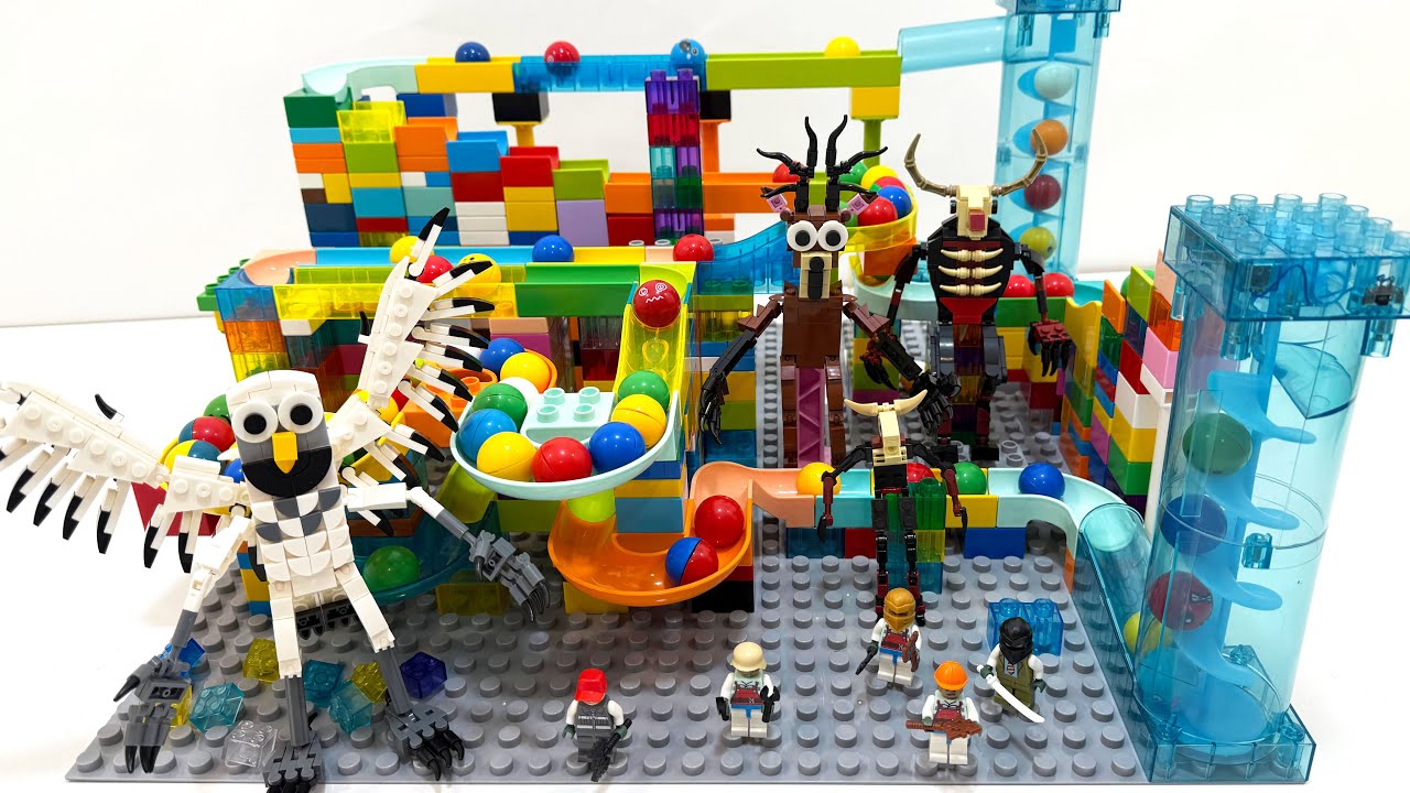 Epic LEGO DUPLO Marble Run 🟡 Roblox | 99 Nights in the Forest Adventure