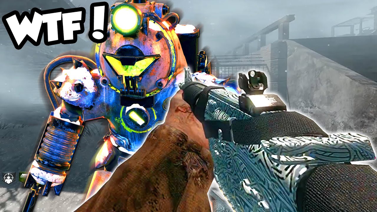 This Bo1 Custom Map has An INVISIBLE DROP For Zombies?? (Black Ops 1 Zombies Frozogon Custom Map)
