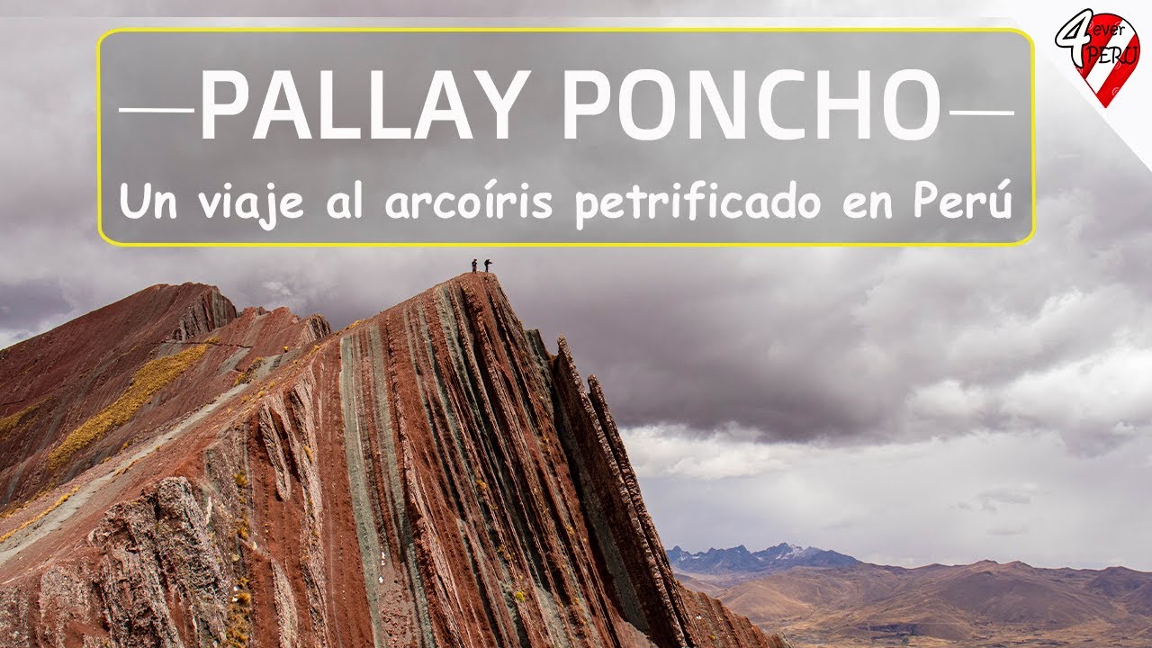 🥾 la montaña de colores de Pallay Poncho Cusco | lugar imperdible en tu viaje al Perú 📸