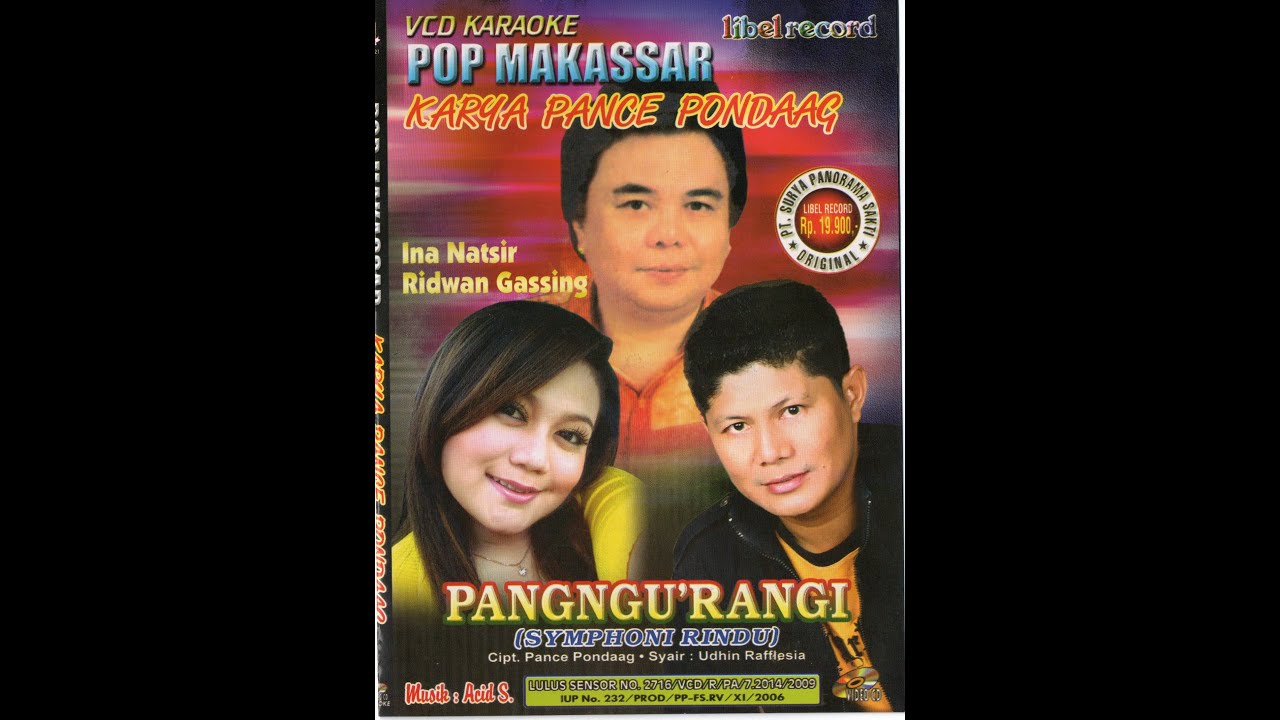 Original pop makassar karya pance pondaag