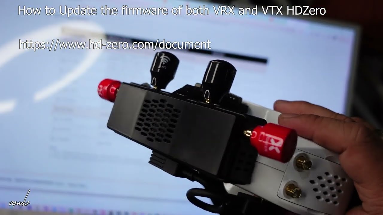 How to Update HDZero Firmware for VTX and VRX