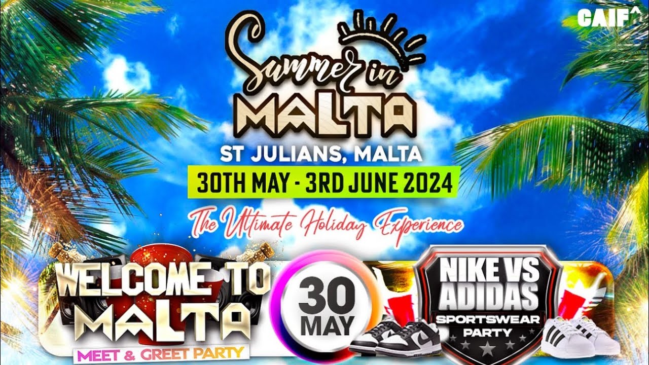 1st Vlog Partying With The Lads Malta🇲🇹 “EPIC DAY1”  ​SUMMER IN MALTA VLOG 2024 NOTTS BOYS SHUTDOWN!