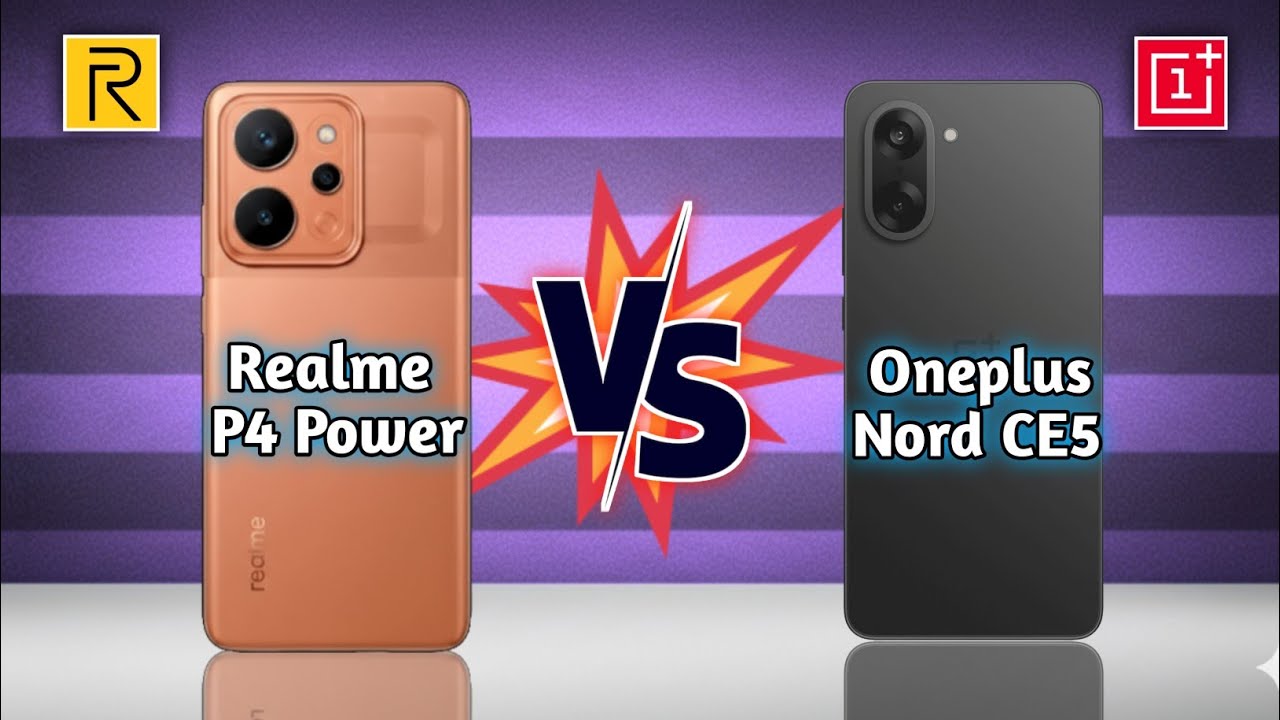 Realme P4 Power vs OnePlus Nord CE 5 🔥 Full Specs Comparison | Best Phone Under ₹24,999?#rightbytech