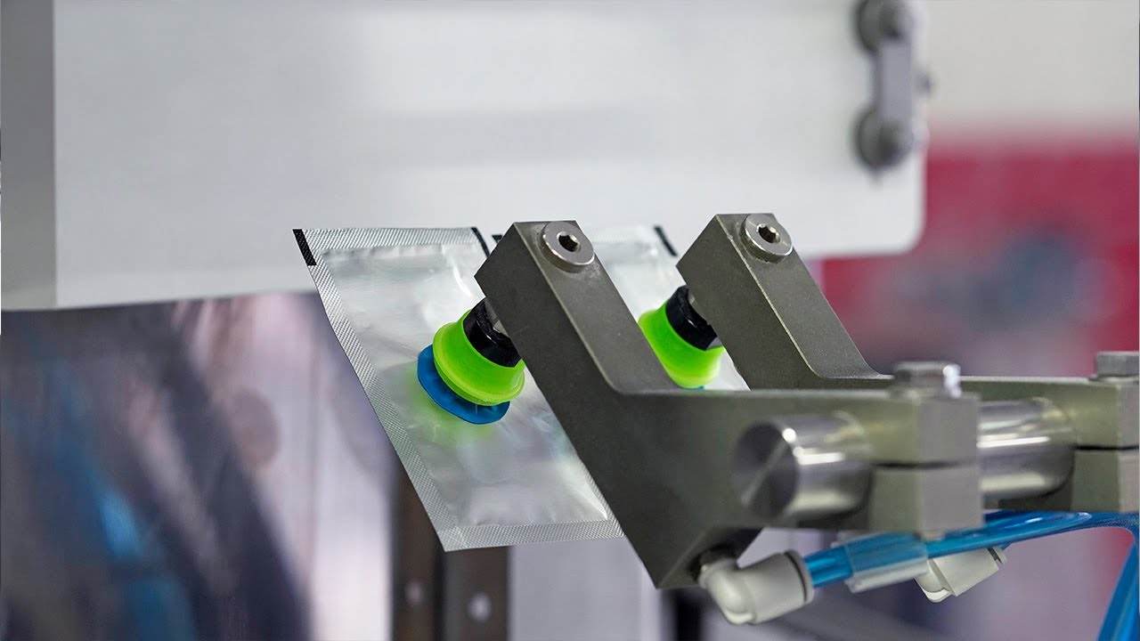 FL 1.7 Duplex Rollstock HFFS Machine for Packaging Pharma Powder, Pellets & Mini-tablets in Sachets