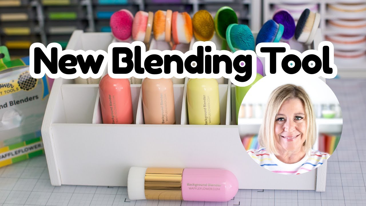 MUST See NEW Waffle Flower Blending Tool Background Blender