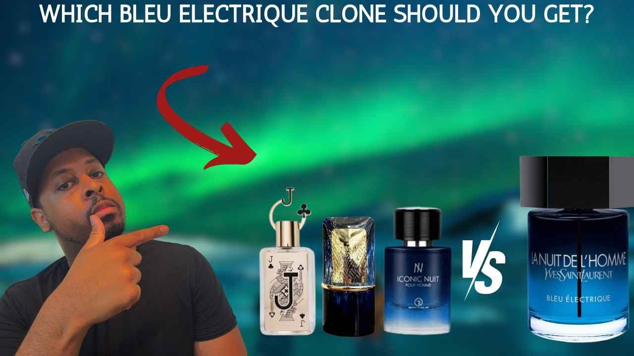 YSL Bleu Electrique Clones Comparison