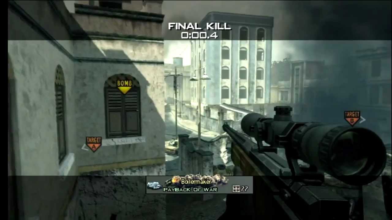 COD MW3 - TOP 10 SNIPER KILLS -