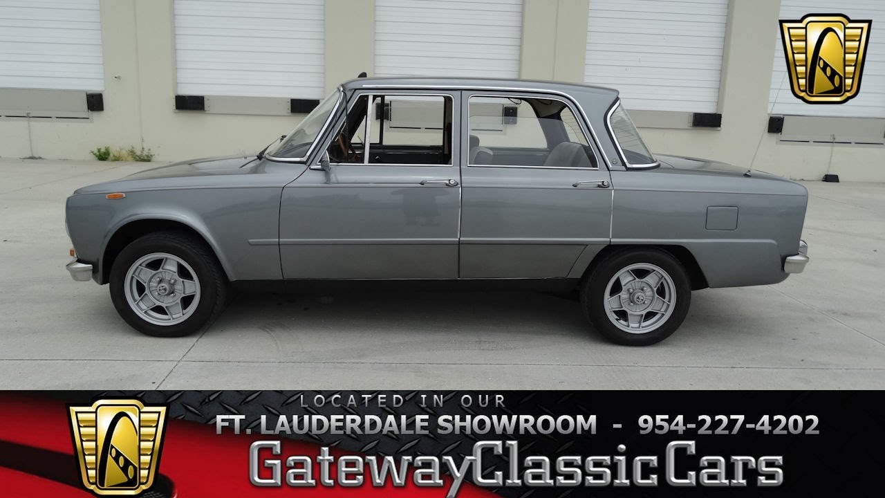 521-FTL 1972 Alfa Romeo Giulia