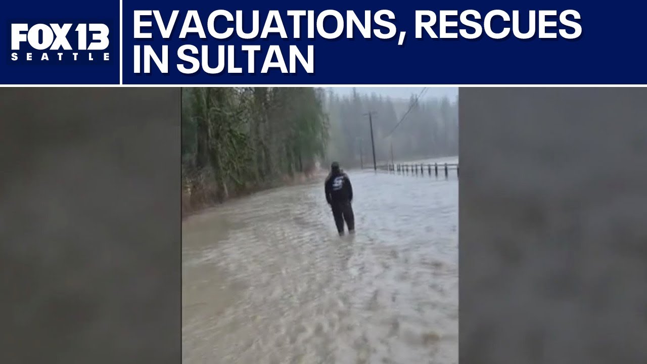 Skykomish River causes flooding in Sultan, WA | FOX 13 Seattle