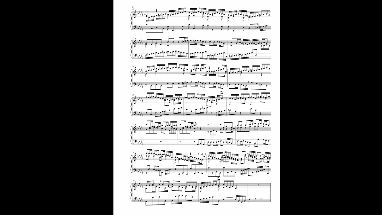 Fugue no. 3 in D flat