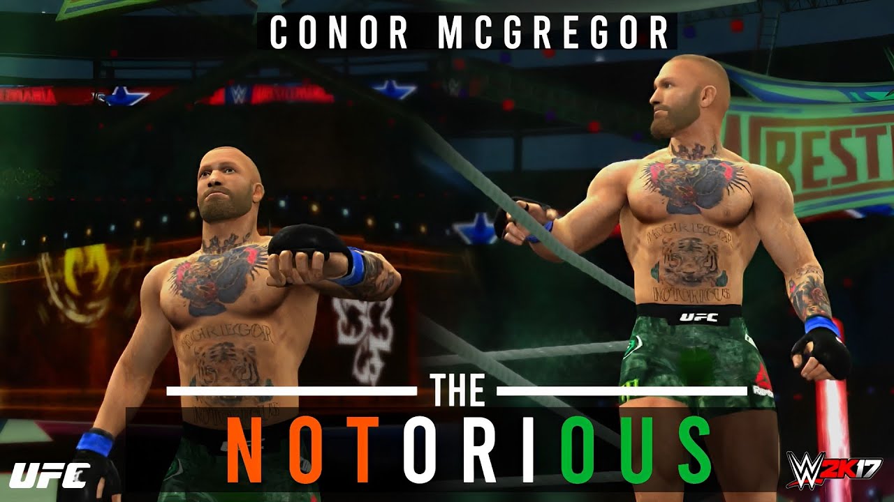 WWE 2K17 SHOWCASE - CONOR McGREGOR - UFC 257(PS3/XBOX360)