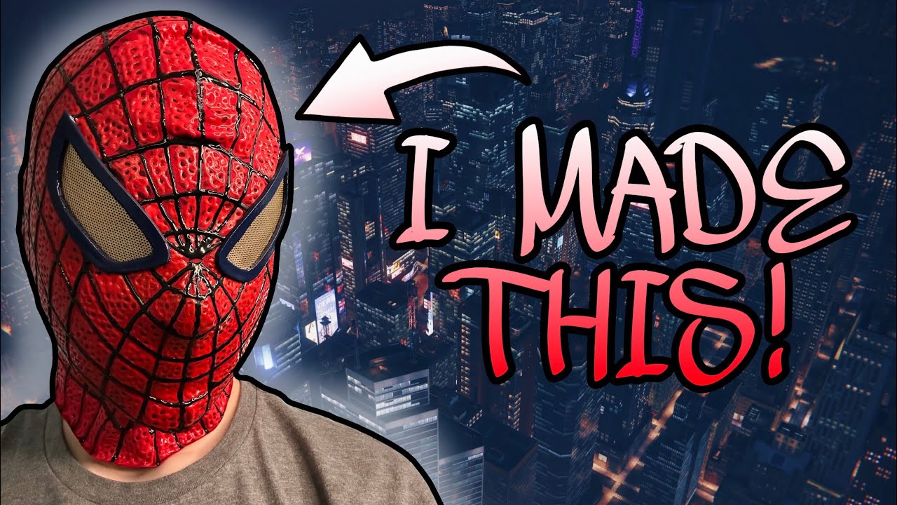 How I Made The TASM Mask From Scratch! - Cosplay Tutorial