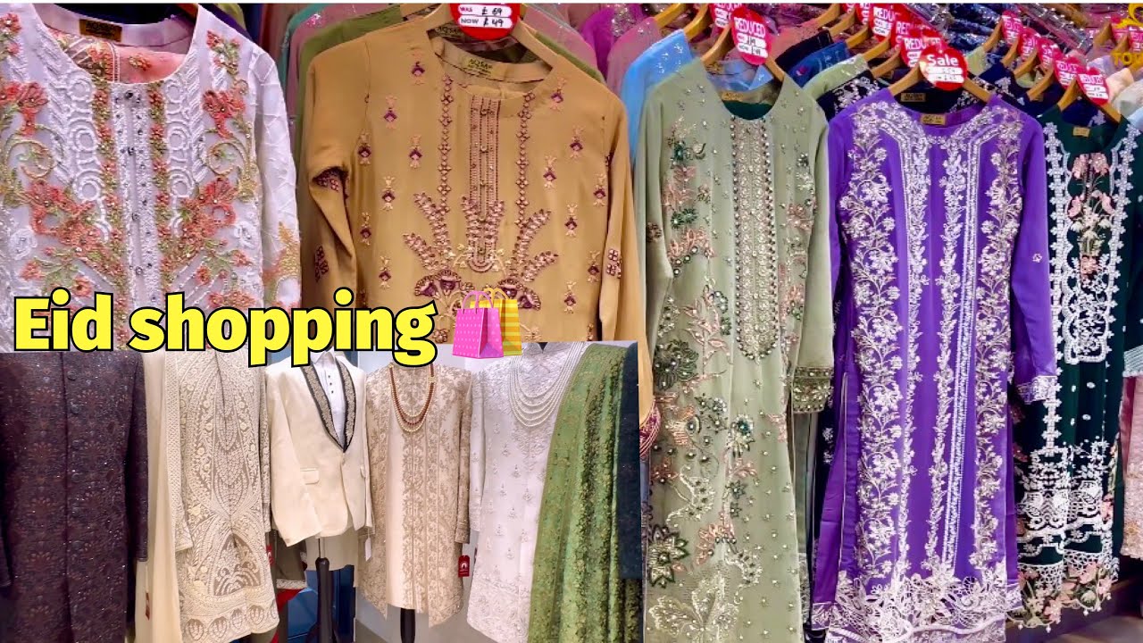 Eid exclusive clothing🛍️ in East shopping centre Green Street London #eid #shopping 