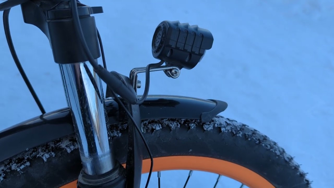 Kuggo V3 зимой кратенько