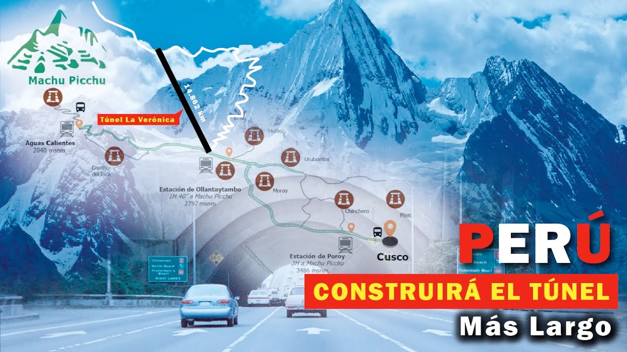 Túnel La Verónica en la vía Cusco – Quillabamba