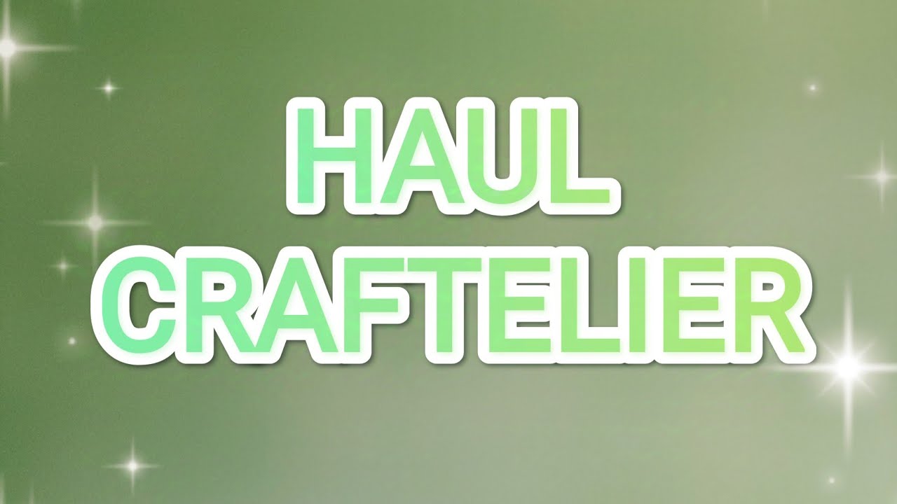 HAUL CRAFTELIER //#craftelier @Craftelier Online Store