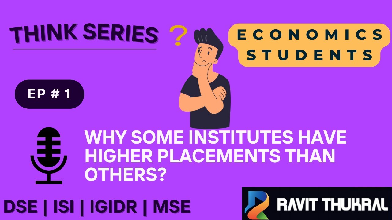Why placements packages are higher at #dse, #isi  & #igidr ?