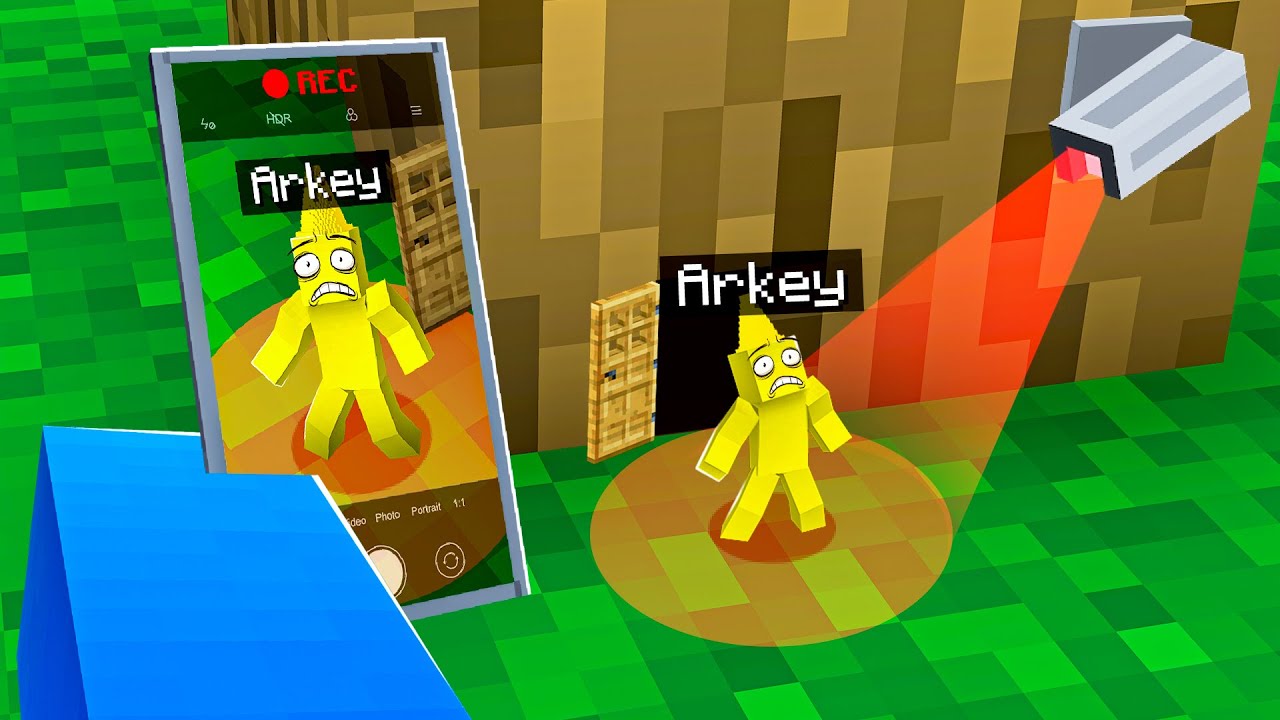 I Used Security Cameras To CHEAT in TINY Hide and Seek
