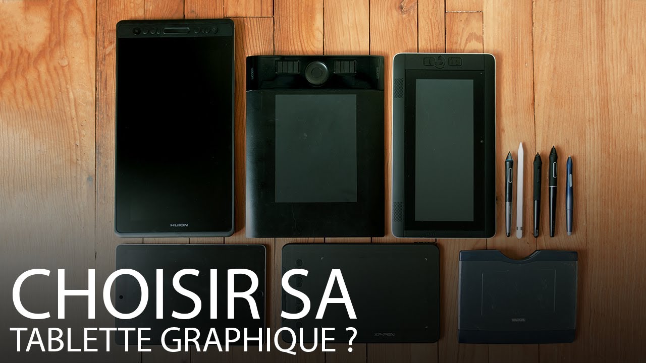 Choisir sa TABLETTE graphique en 2025 - (Guide DESSINATEURS)