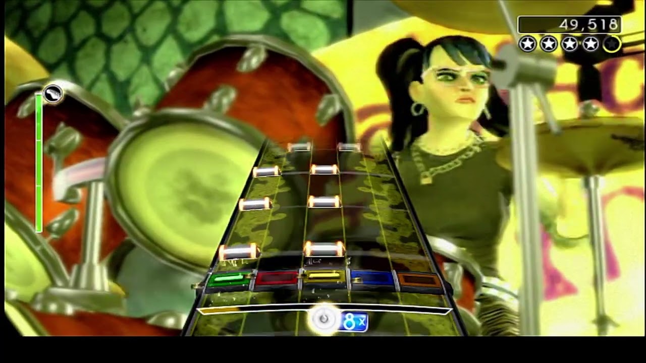Maps - Yeah Yeah Yeahs Guitar FC (RB1) Rock Band PS2 HD Gameplay