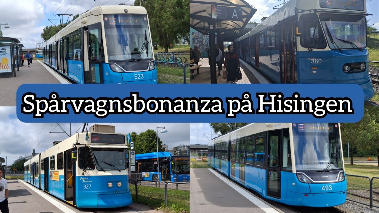 GÖTEBORGS SPÅRVAGNAR | M31 och M33 vid Hisingen med omnejd.
