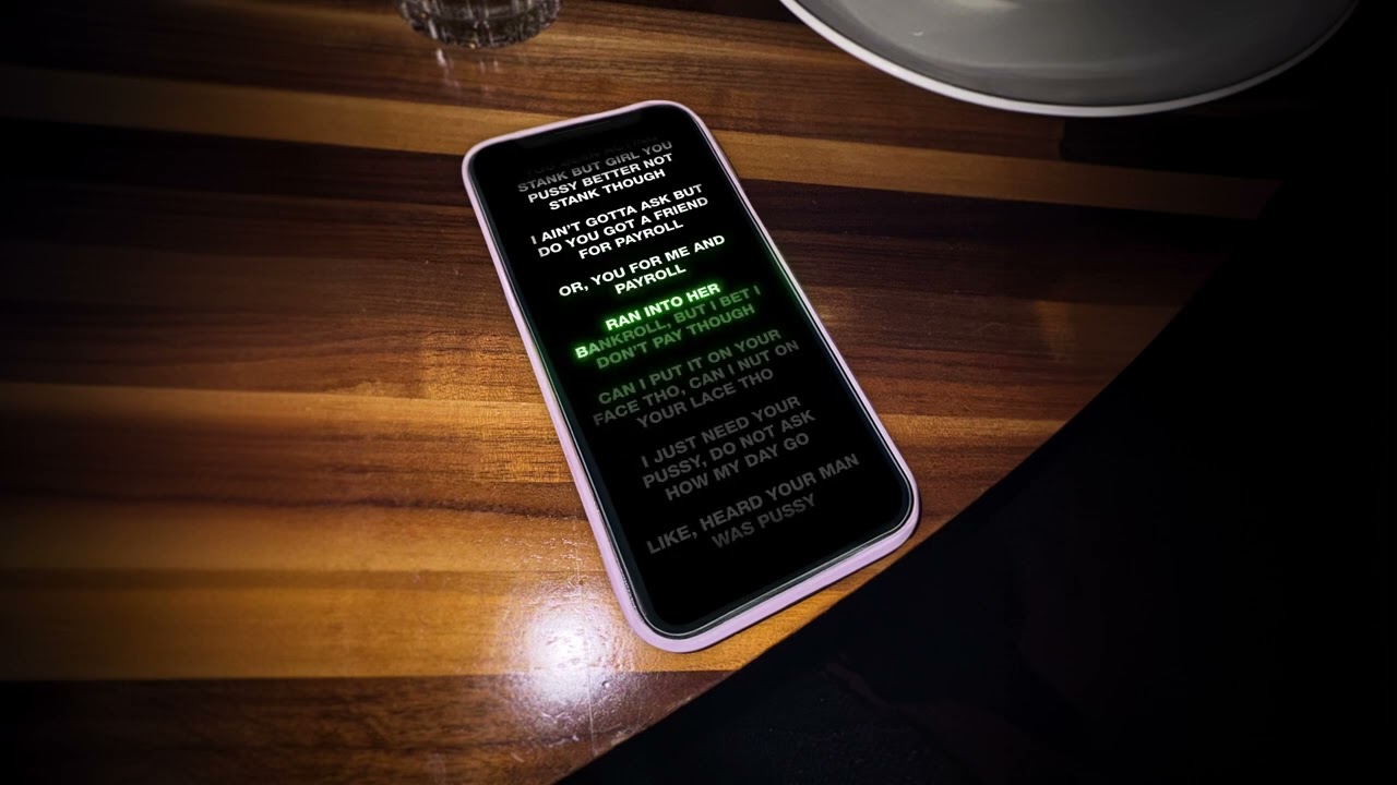 me n payroll (lyric video)