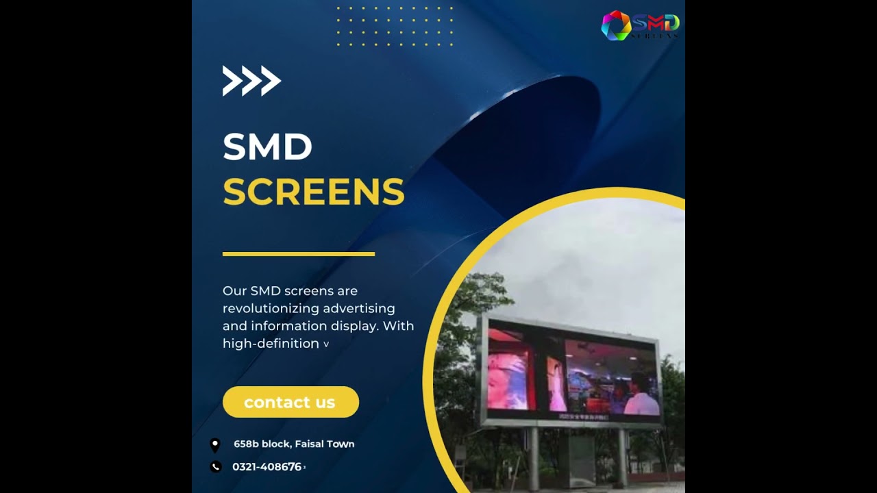 Unleash the Best Visuals with SMD Screen - #smdscreen #displayadvertising