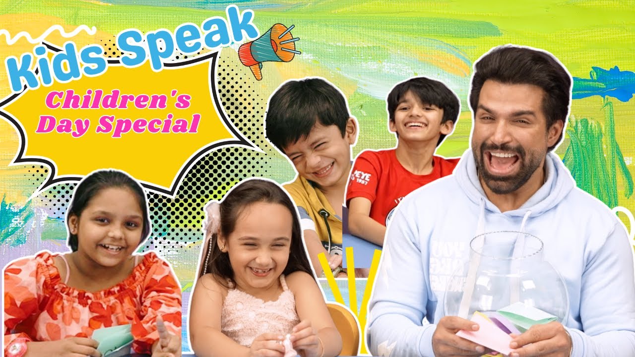 KIDS SPEAK |Rithvik Dhanjani talks to kids about marriage | Buttons