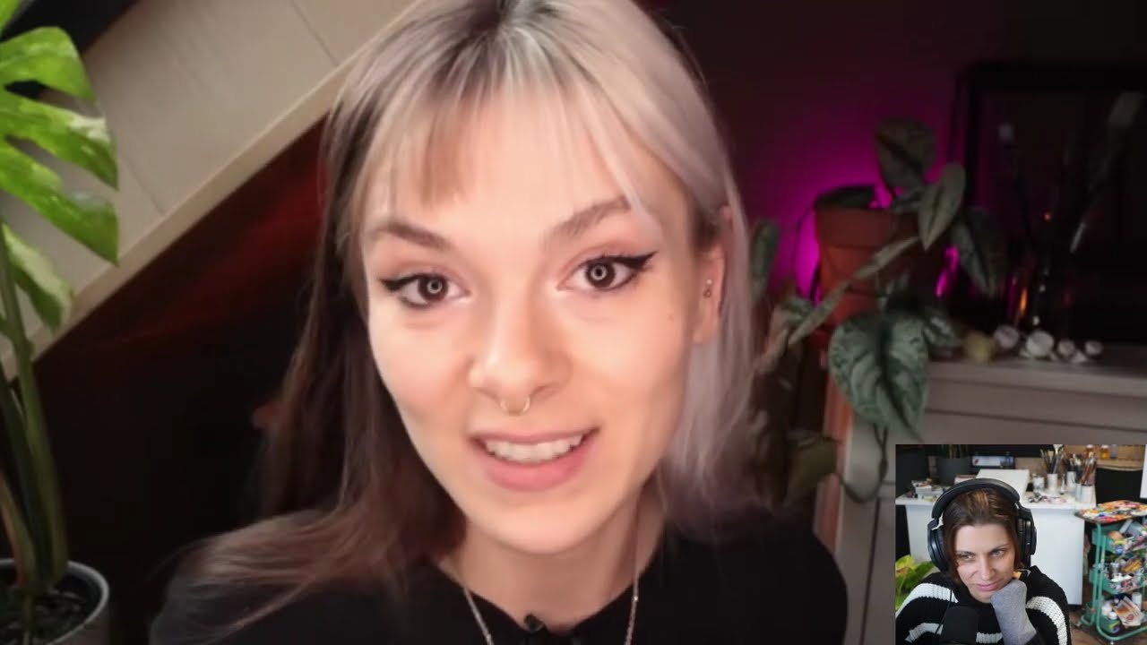 ich gucke Sarahmaltschwarz - Große Leinwand, große Gefühle - mein Selbstportrait-Fail