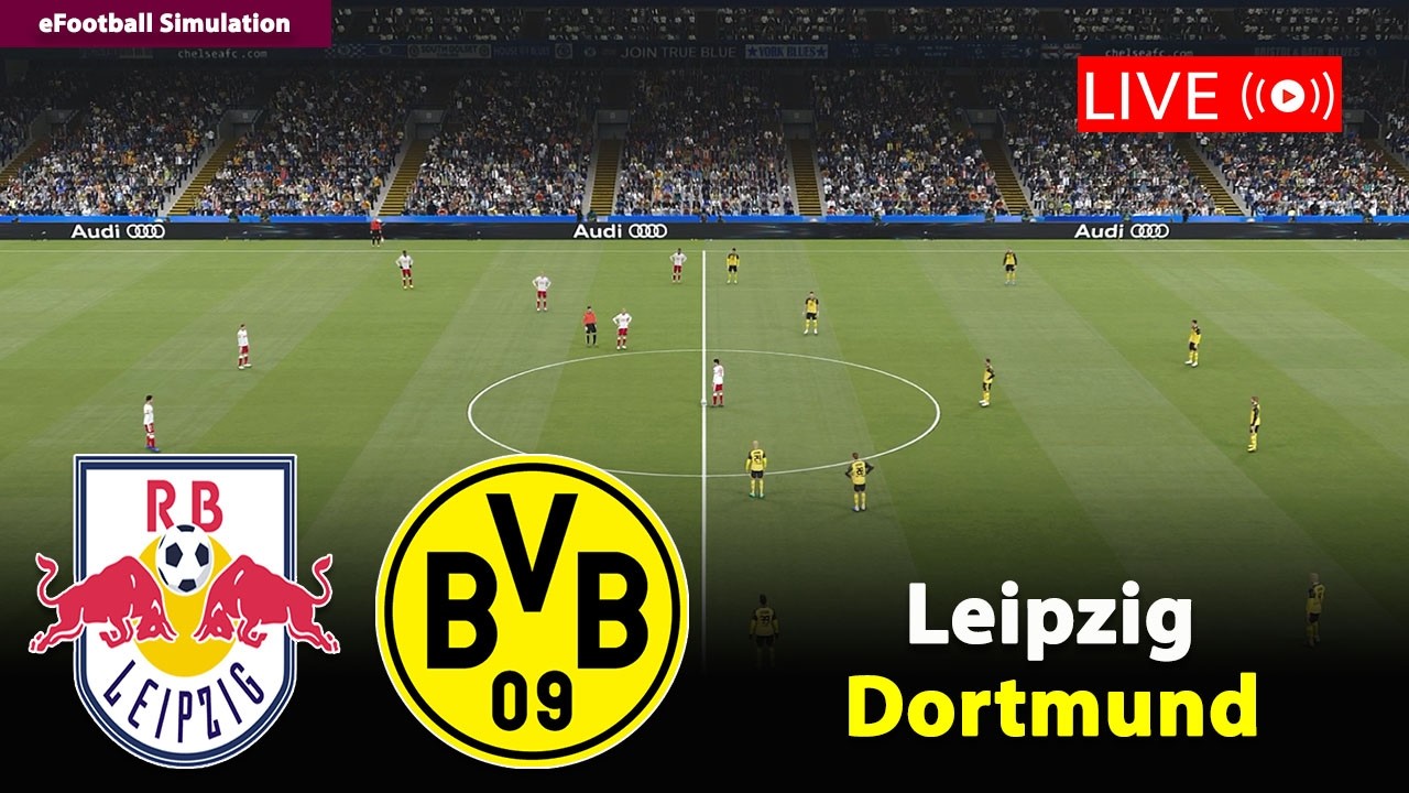 🔴Live- RB Leipzig gegen Borussia Dortmund | Bundesliga 2025/26 | eFootball PES21 Simulation