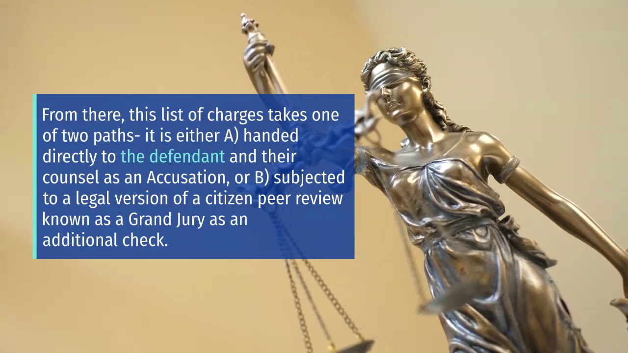 The Differences Between Accusations and Indictments