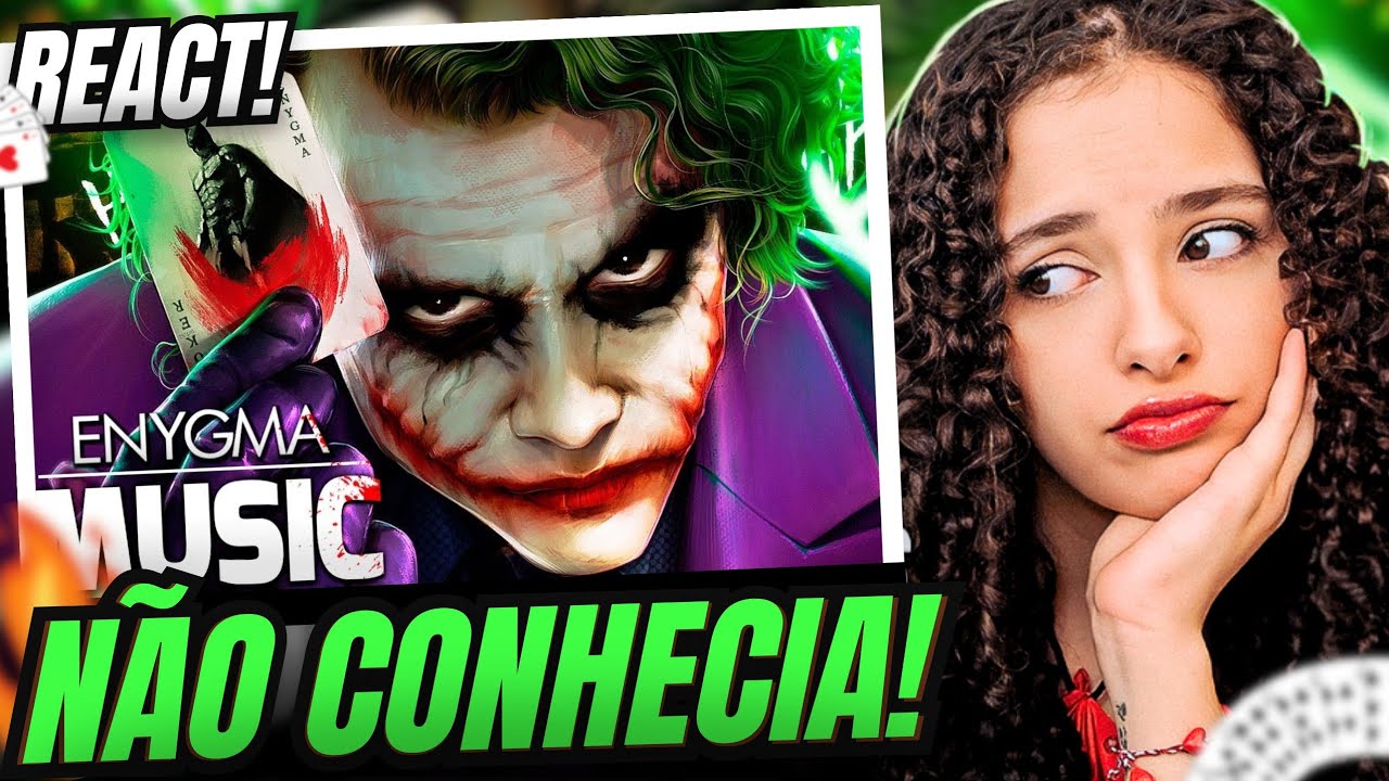 REACT Why so Serious? | Coringa (Batman: O Cavaleiro das Trevas) | Enygma